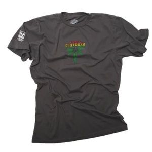 GLORIOUS JAH CRUCIFIX T-SHIRT.